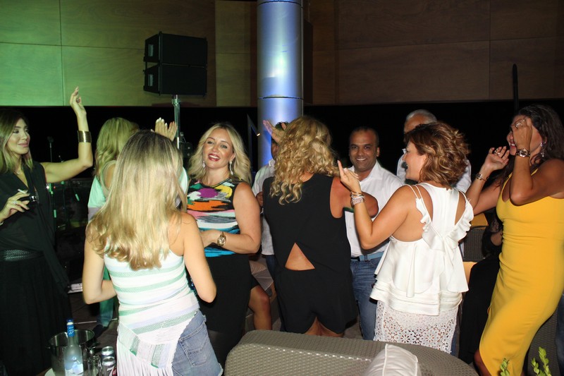 SkyLounge rooftop on Saturday Night